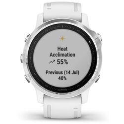 Ceas inteligent Garmin Fenix 6S (White) Thumb