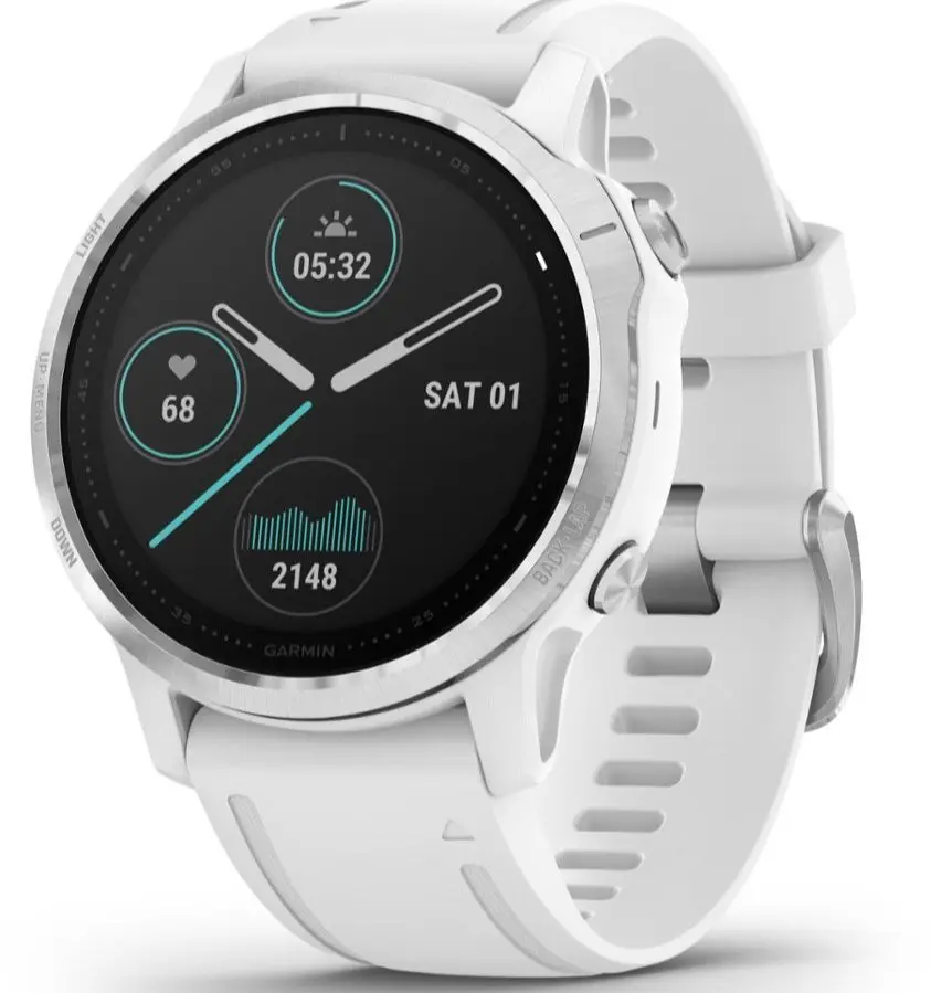 Ceas inteligent Garmin Fenix 6S (White)