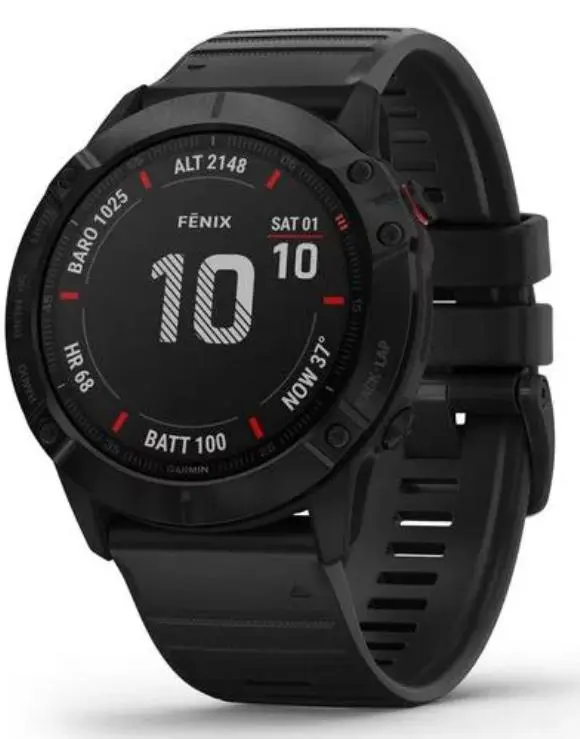 Ceas inteligent Garmin Fenix 6X Pro (Black)