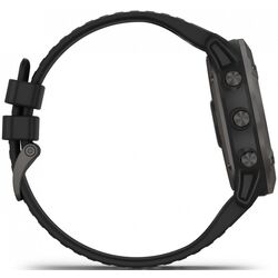 Смарт-часы Garmin Fenix 6X Pro Solar Titan DLC (Carbon Grey/Black) Thumb