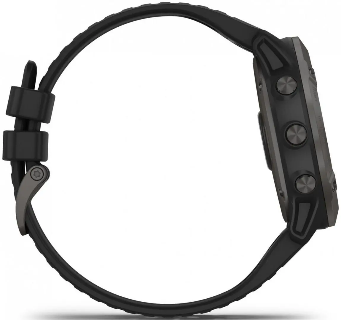 Смарт-часы Garmin Fenix 6X Pro Solar Titan DLC (Carbon Grey/Black) - 3
