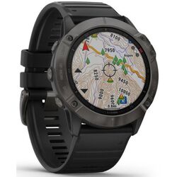 Смарт-часы Garmin Fenix 6X Sapphire (Carbon Gray/Black) Thumb