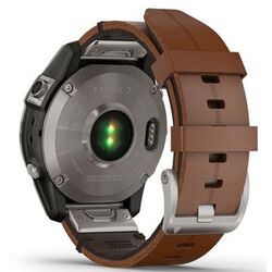 Сeas inteligent Garmin Fenix 7 Sapphire Solar (Graphite/Brown) Thumb