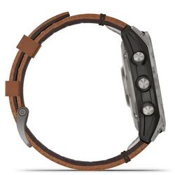 Сeas inteligent Garmin Fenix 7 Sapphire Solar (Graphite/Brown) Thumb