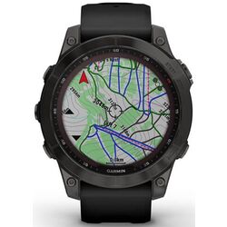 Ceas inteligent Garmin Fenix 7 Sapphire Solar (Titanium Black) Thumb