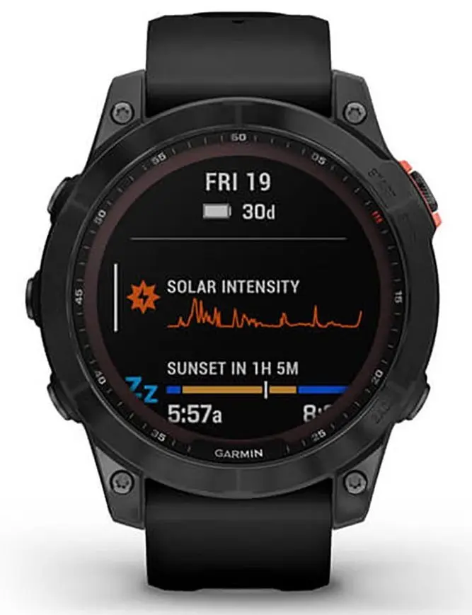 Ceas inteligent Garmin Fenix 7 Solar (Black)