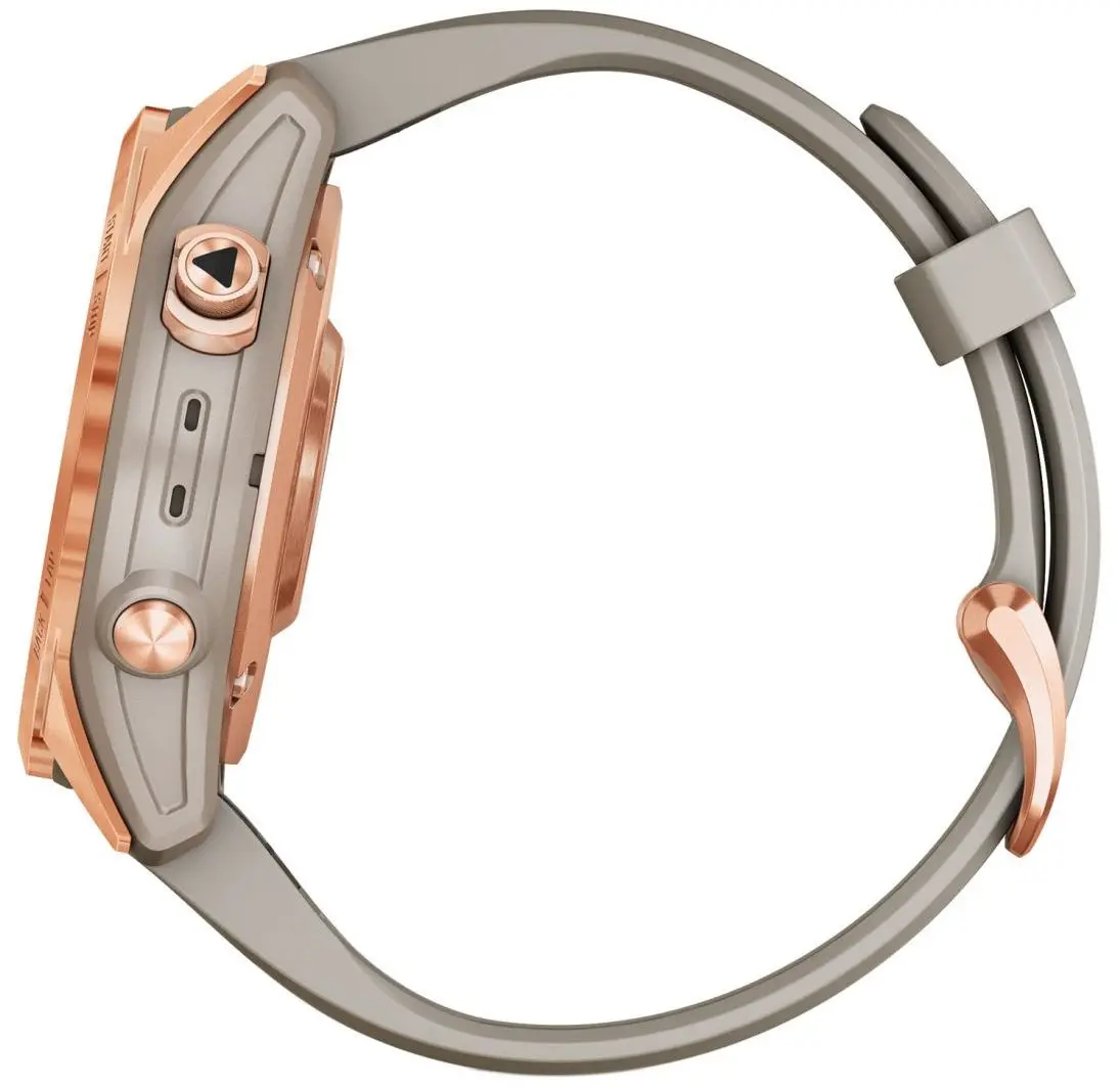 Смарт-часы Garmin Fenix 7S Solar (Rose Gold)