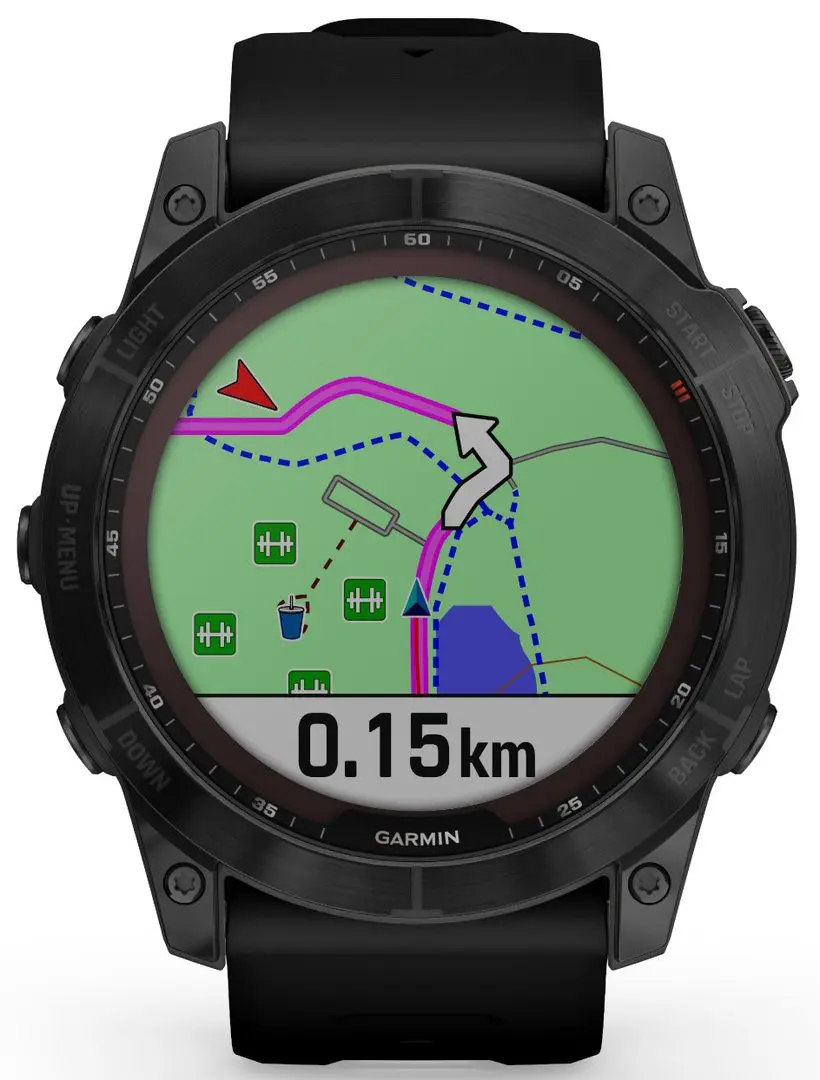 Смарт-часы Garmin Fenix 7X Sapphire Solar (Black)