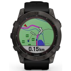 Смарт-часы Garmin Fenix 7X Sapphire Solar (Carbon Gray) Thumb