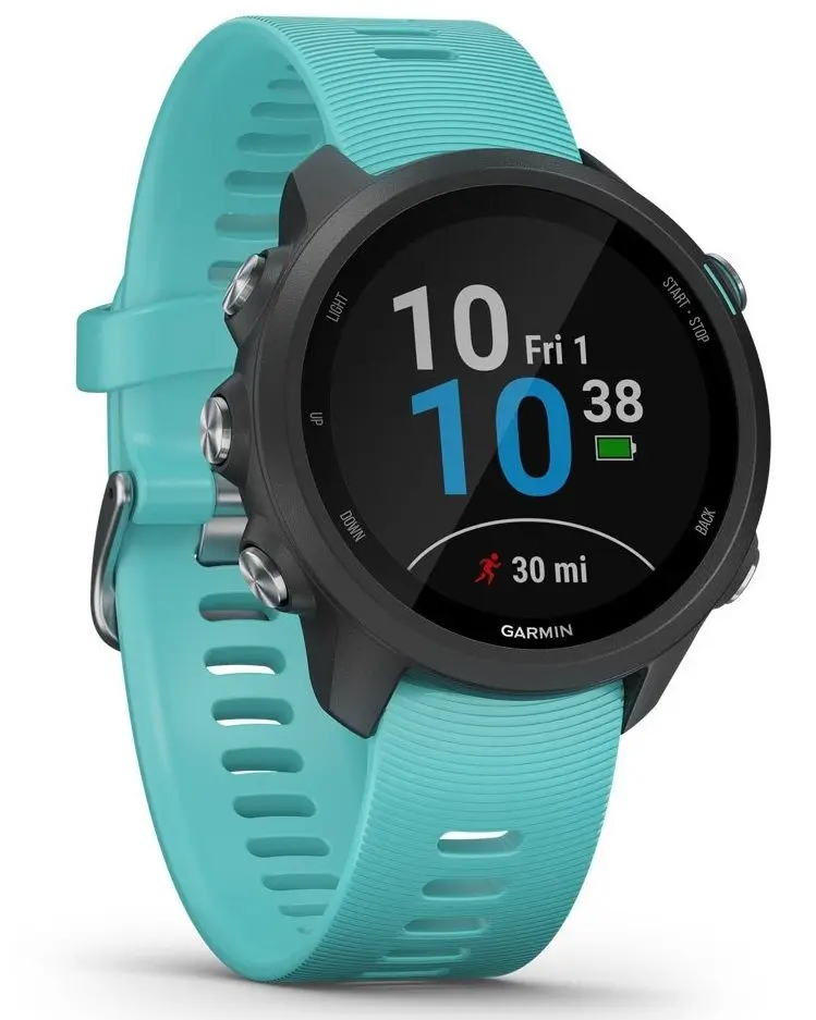 Ceas Inteligent Garmin Forerunner 245 Music Aqua (010-02120-32)