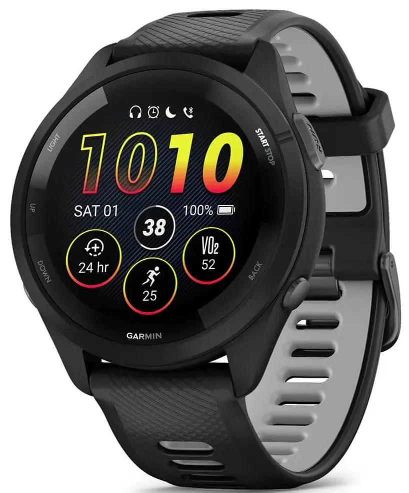 Смарт-часы Garmin Forerunner 265 (Black/Powder Gray)