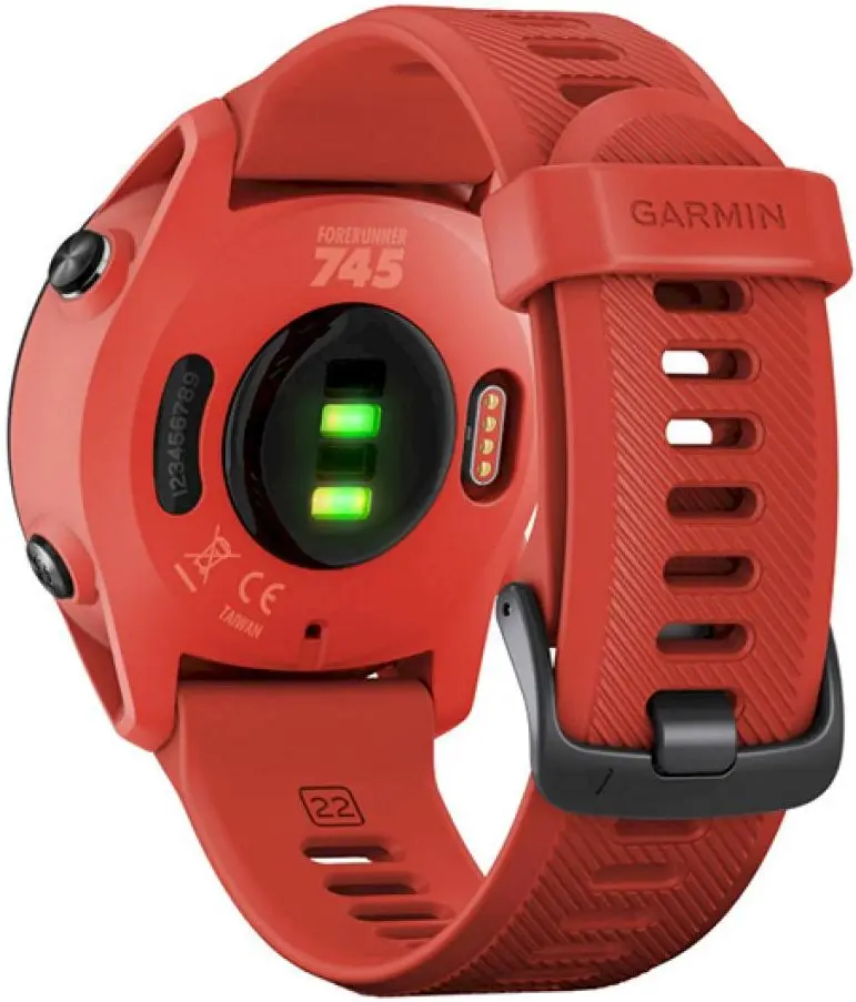 Смарт-часы Garmin Forerunner 745 (Magma Red)