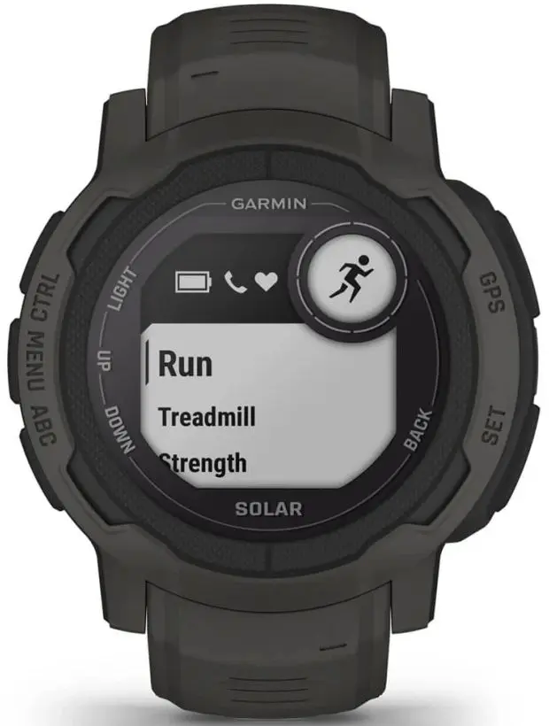 Ceas intelegent Garmin Instinct 2 Solar (Black)