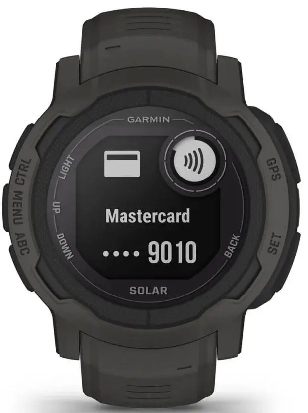 Ceas intelegent Garmin Instinct 2 Solar (Black)