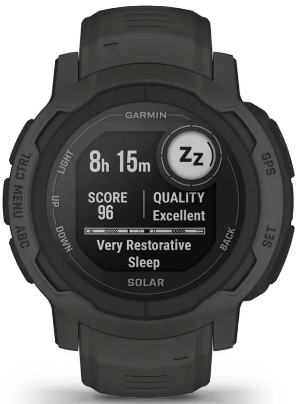 Ceas intelegent Garmin Instinct 2 Solar (Black)