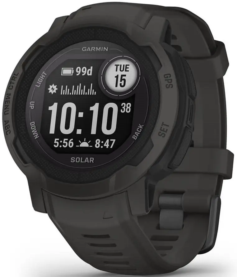 Ceas intelegent Garmin Instinct 2 Solar (Black)