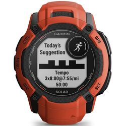 Смарт-часы Garmin Instinct 2X Solar (Flame Red) Thumb