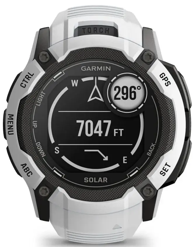 Смарт-часы Garmin Instinct 2X Solar (Whitestone)