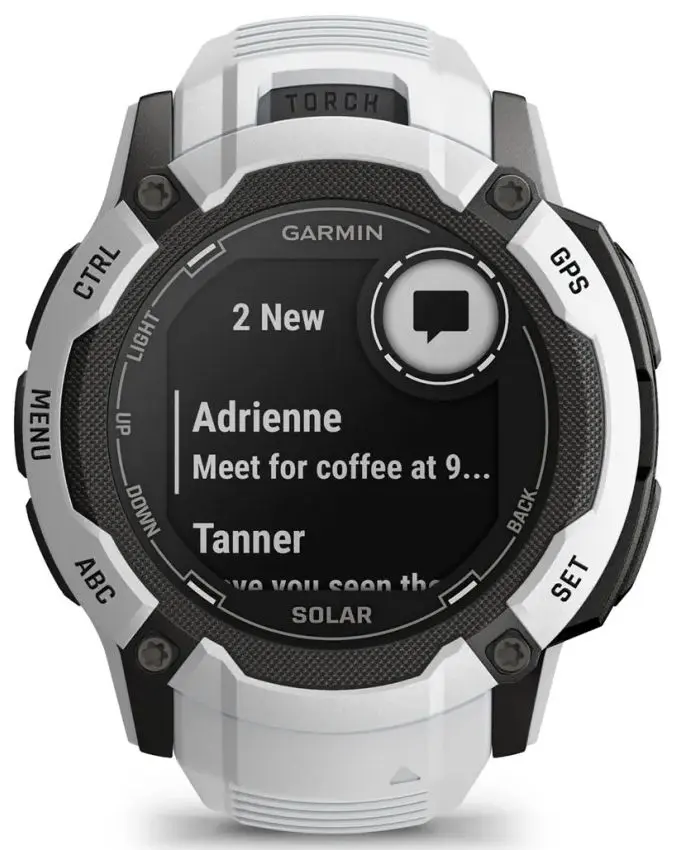 Смарт-часы Garmin Instinct 2X Solar (Whitestone)