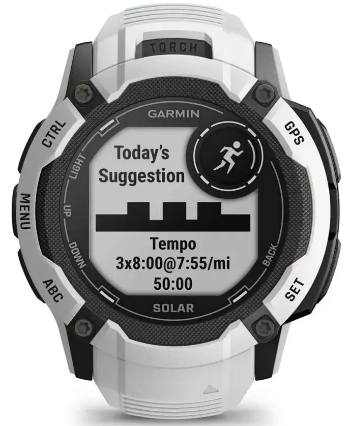Смарт-часы Garmin Instinct 2X Solar (Whitestone)
