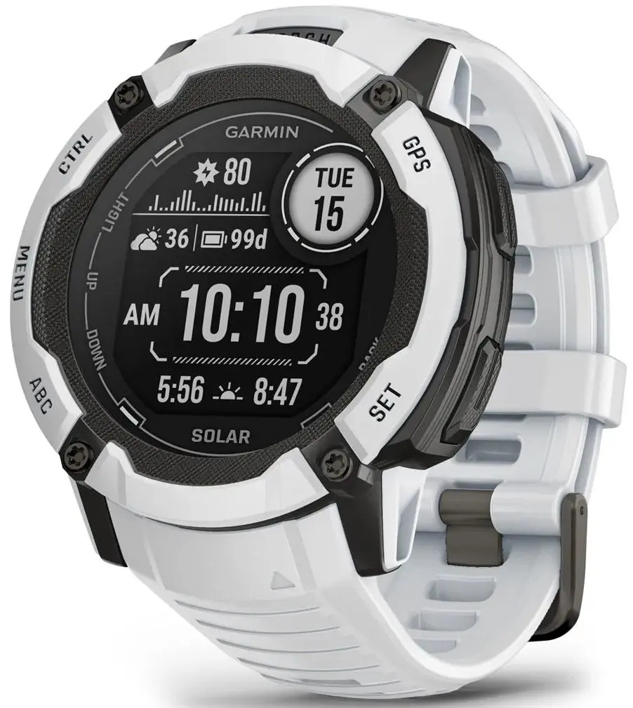 Смарт-часы Garmin Instinct 2X Solar (Whitestone)