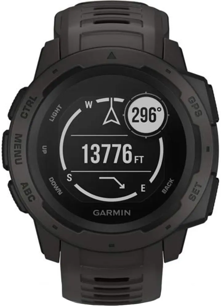 Ceas inteligent Garmin Instinct (Graphite)
