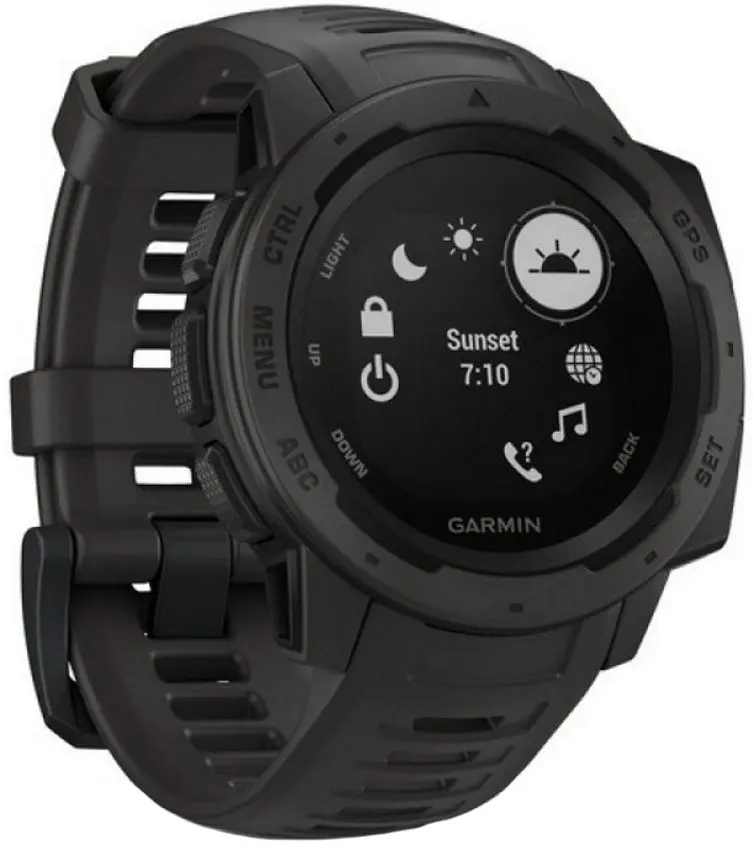 Ceas inteligent Garmin Instinct (Graphite)