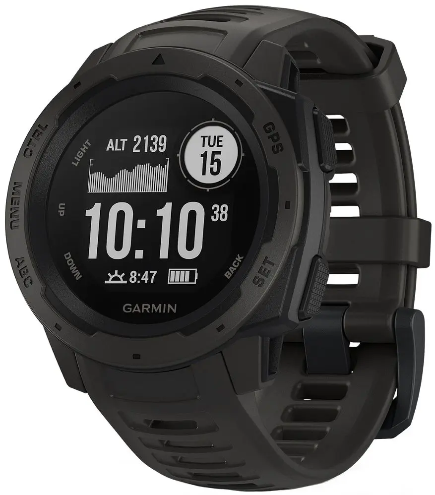 Ceas inteligent Garmin Instinct (Graphite)