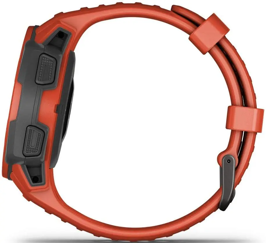 Смарт-часы Garmin Instinct Solar (Flame Red)