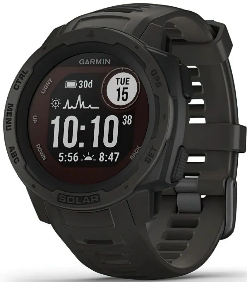 Смарт-часы Garmin Instinct Solar (Graphite)