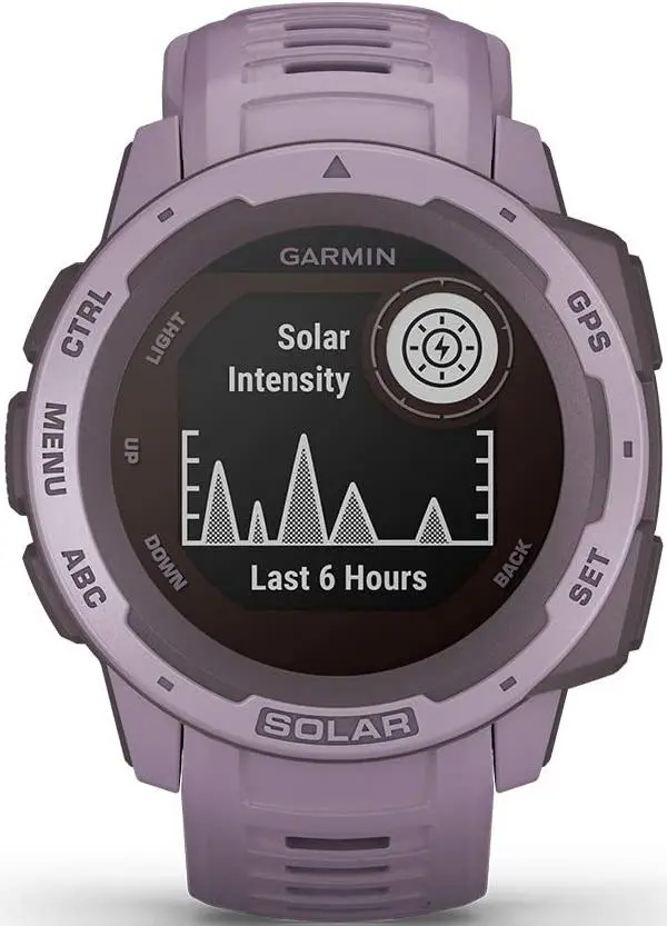 Смарт-часы Garmin Instinct Solar (Orchid)