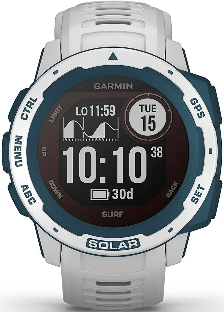 Смарт-часы Garmin Instinct Solar Surf (Cloudbreak/White)