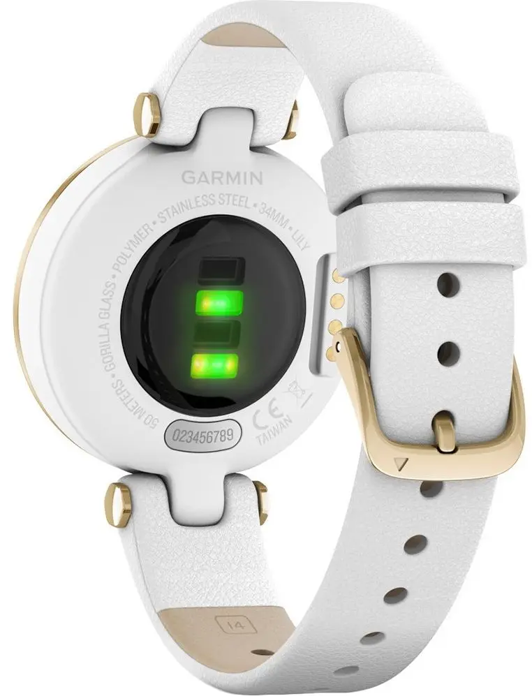 Ceas inteligent Garmin Lily (Light Gold/White)