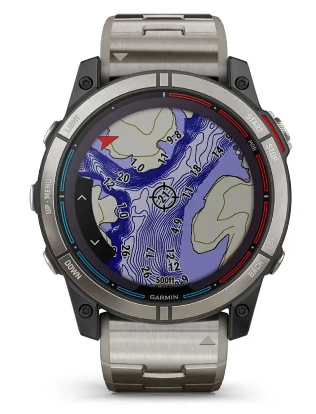 Ceas inteligent Garmin Quatix 7X Power Sapphire (Black)