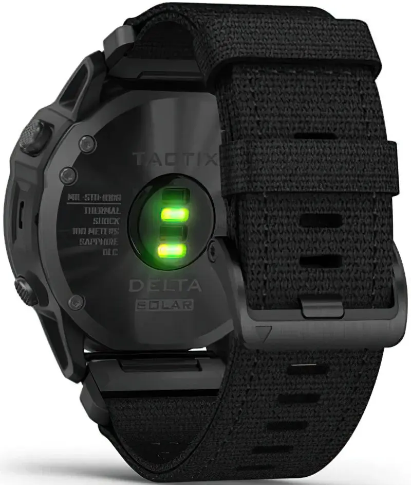 Смарт-часы Garmin Tactix Delta Solar Nylon Band (Black)
