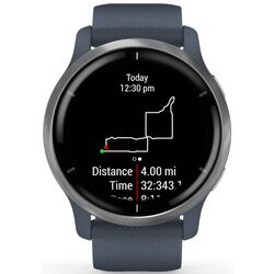Смарт-часы Garmin Venu 2 (Silver/Blue) Thumb
