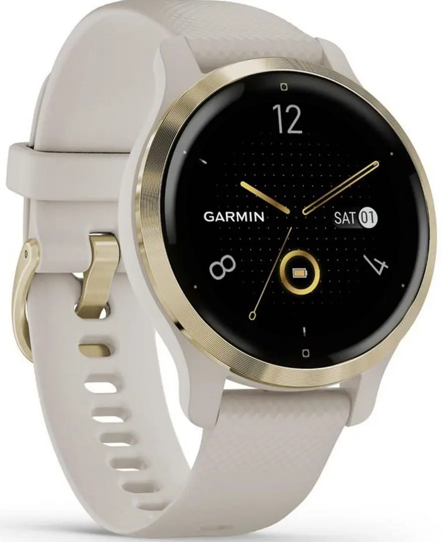 Смарт-часы Garmin Venu 2S (Gold/Beige)