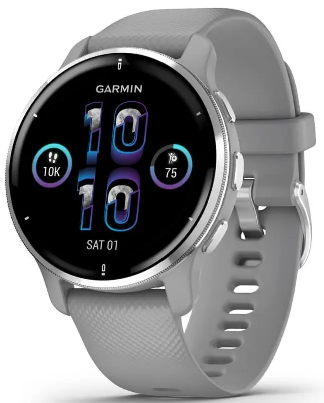 Ceas intelegent Garmin Venu 2S Plus (Grey/Silver)