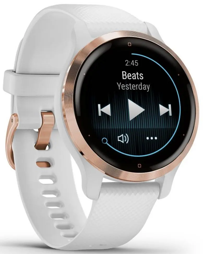Ceas inteligent Garmin Venu 2S (Rose Gold/White)