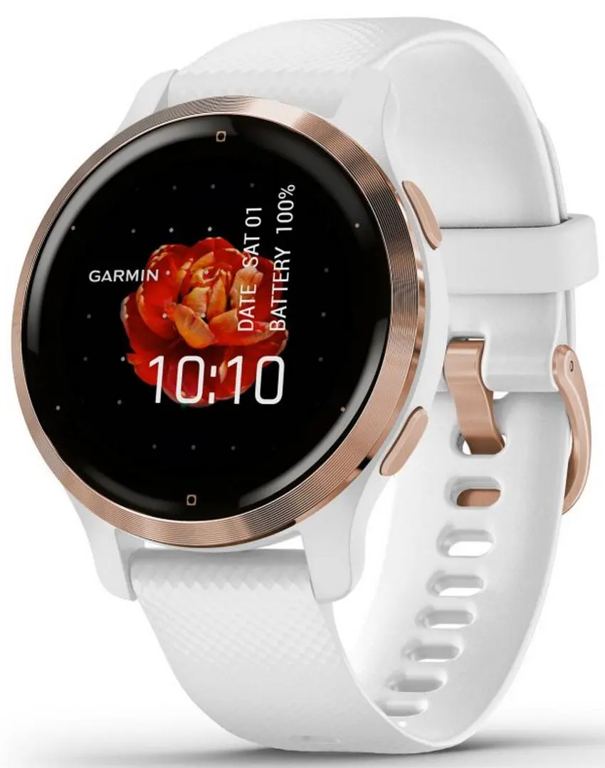 Ceas inteligent Garmin Venu 2S (Rose Gold/White)