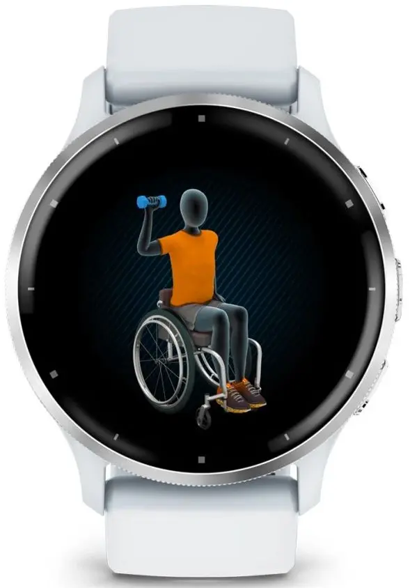 Смарт-часы Garmin Venu 3 (Whitestone/Passivated)