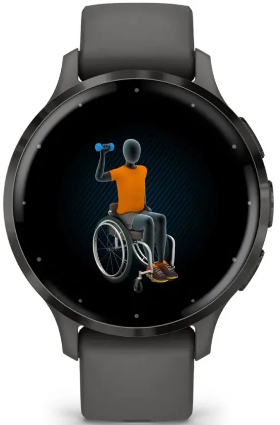 Ceas inteligent Garmin Venu 3S (Pebble Gray/Slate)