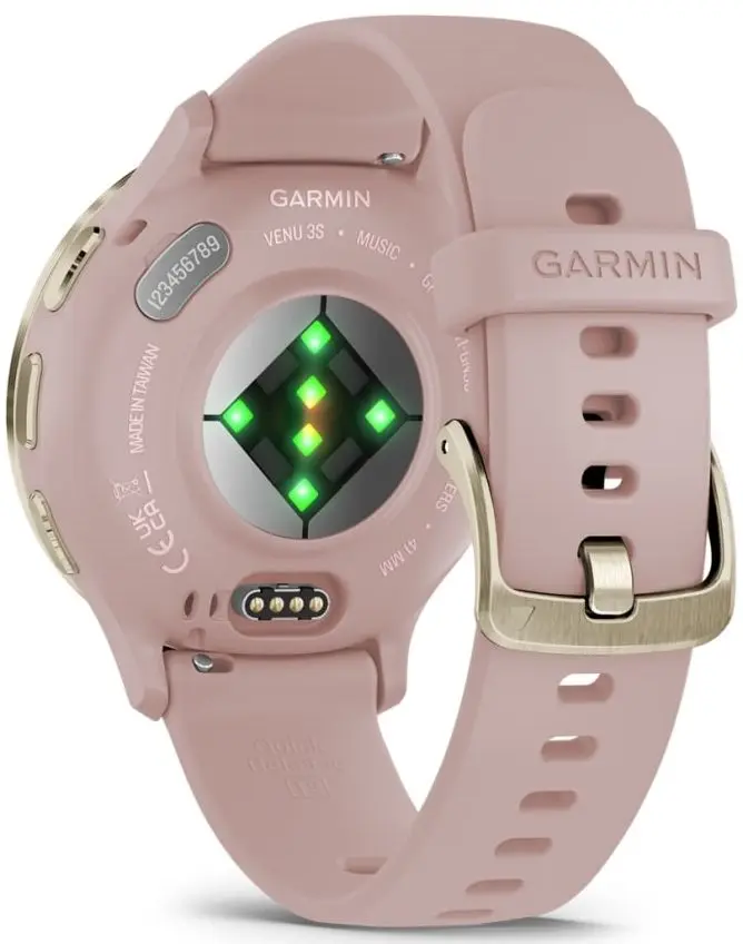 Смарт-часы Garmin Venu 3S (Pink Dawn/Soft Gold)