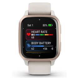 Ceas inteligent Garmin Venu Sq 2 Music Edition (Ivory) Thumb