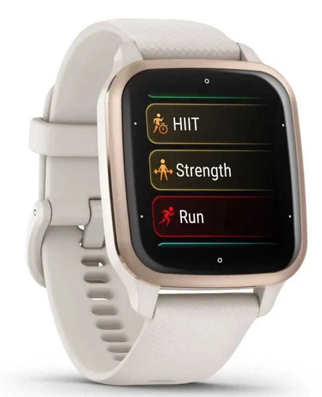 Ceas inteligent Garmin Venu Sq 2 Music Edition (Ivory)