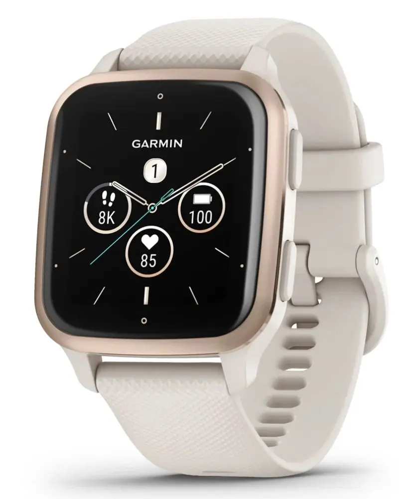 Ceas inteligent Garmin Venu Sq 2 Music Edition (Ivory)
