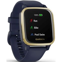 Ceas inteligent Garmin Venu Sq Music Edition (Navy/Gold) Thumb