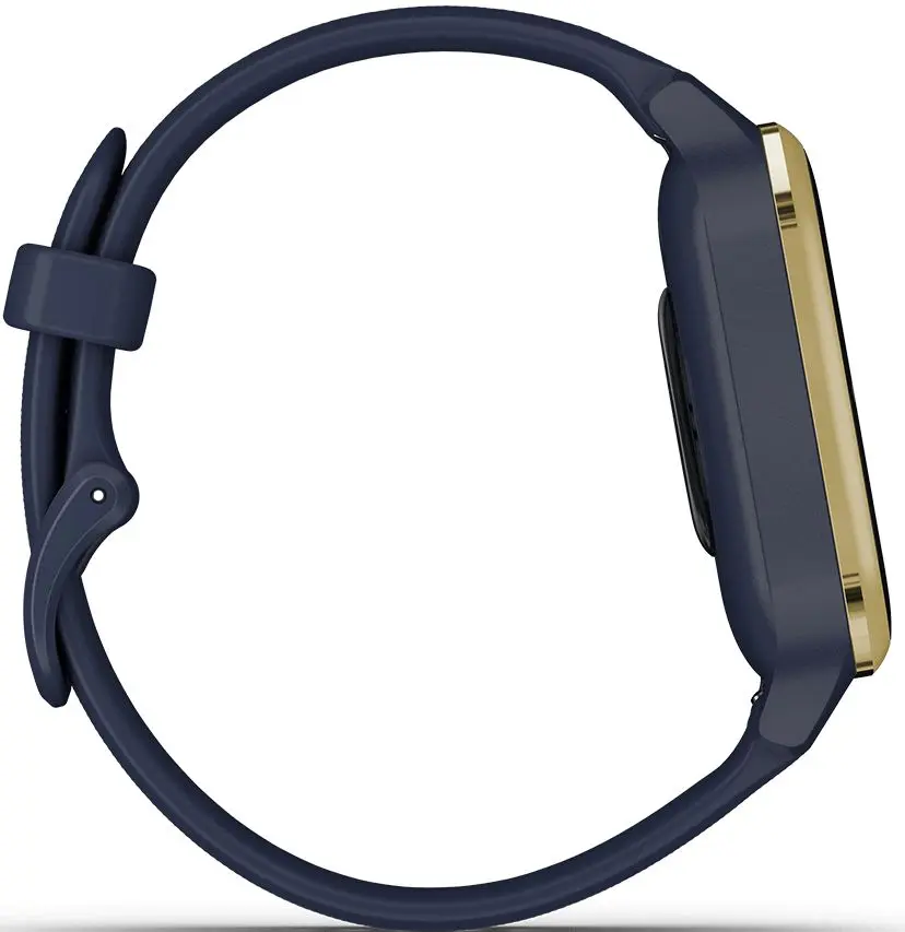 Ceas inteligent Garmin Venu Sq Music Edition (Navy/Gold)