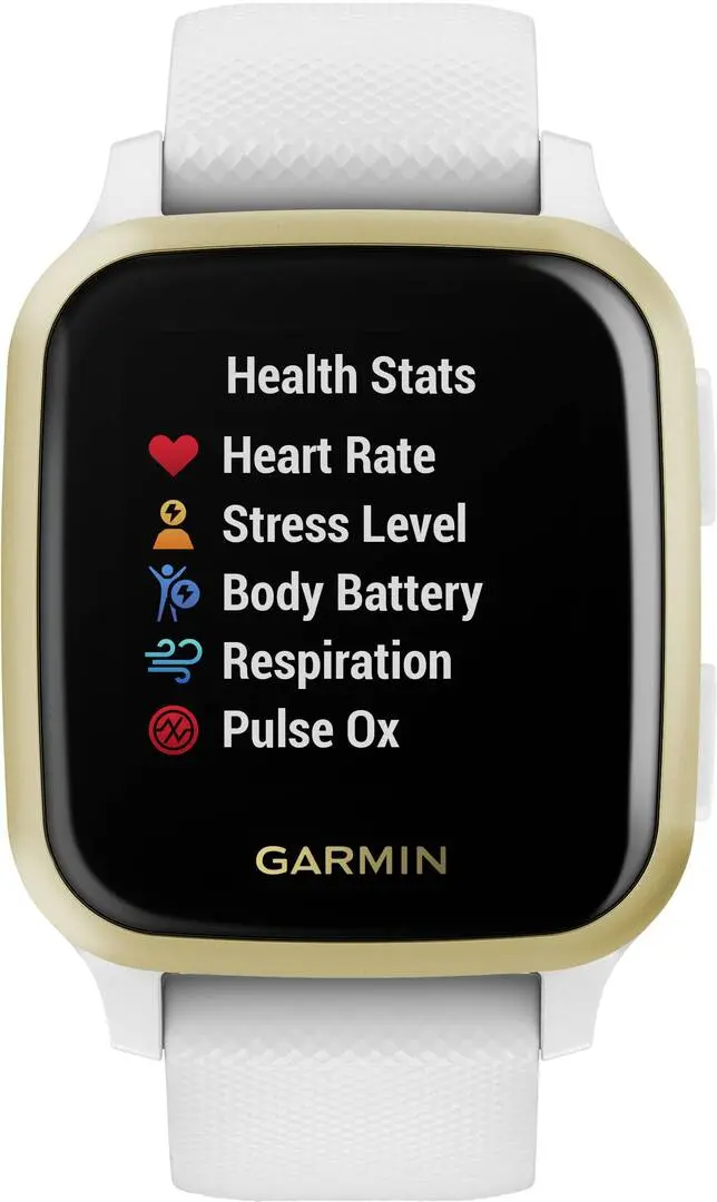 Смарт-часы Garmin Venu Sq (White/Gold)