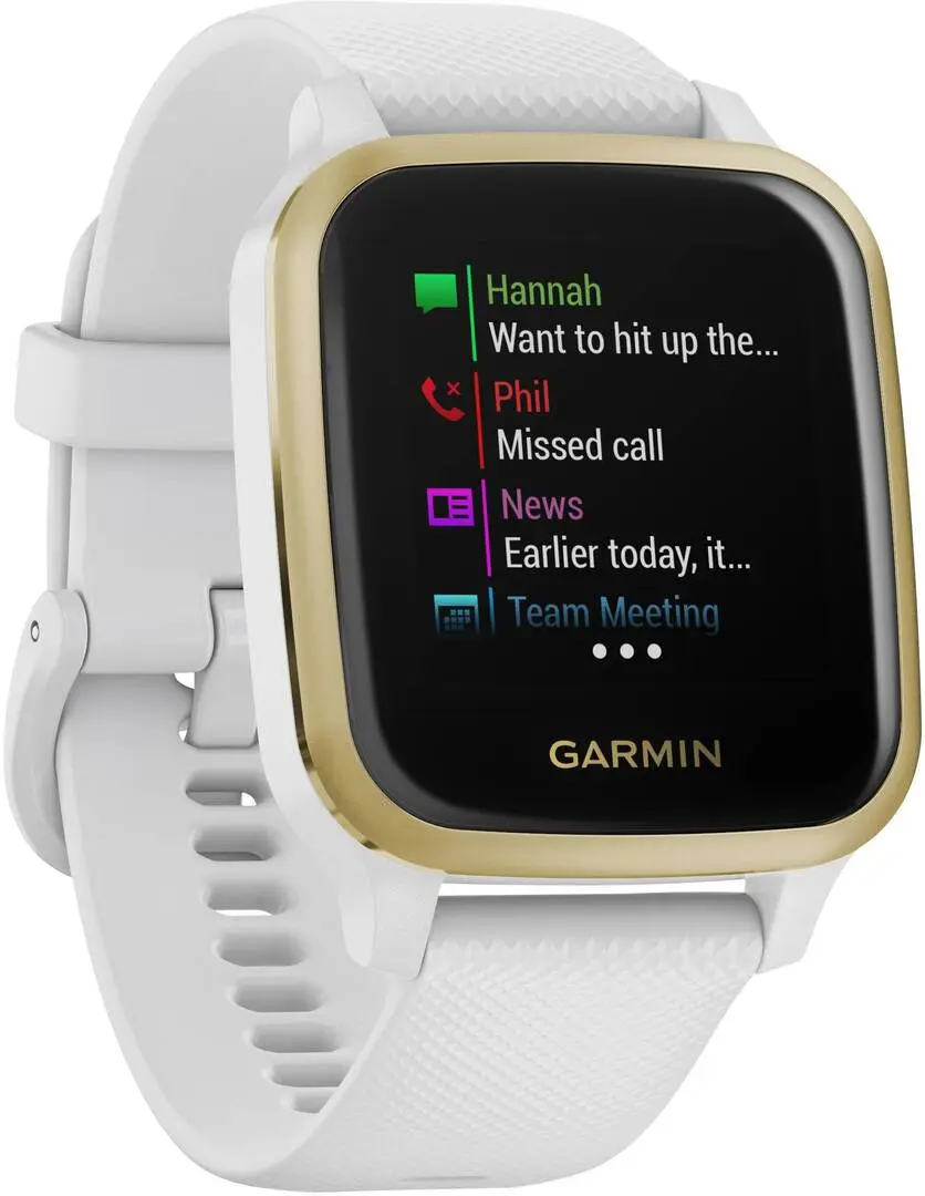 Смарт-часы Garmin Venu Sq (White/Gold)